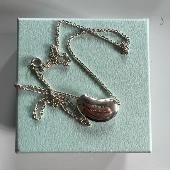 Tiffany & Co. Jewelry 69 Tiffany Co Necklace Bean Sterling Silver